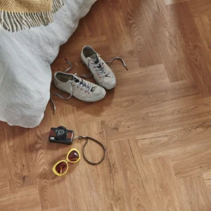 Woodpecker Brecon 6mm SPC Vinyl Herringbone Vintage Oak