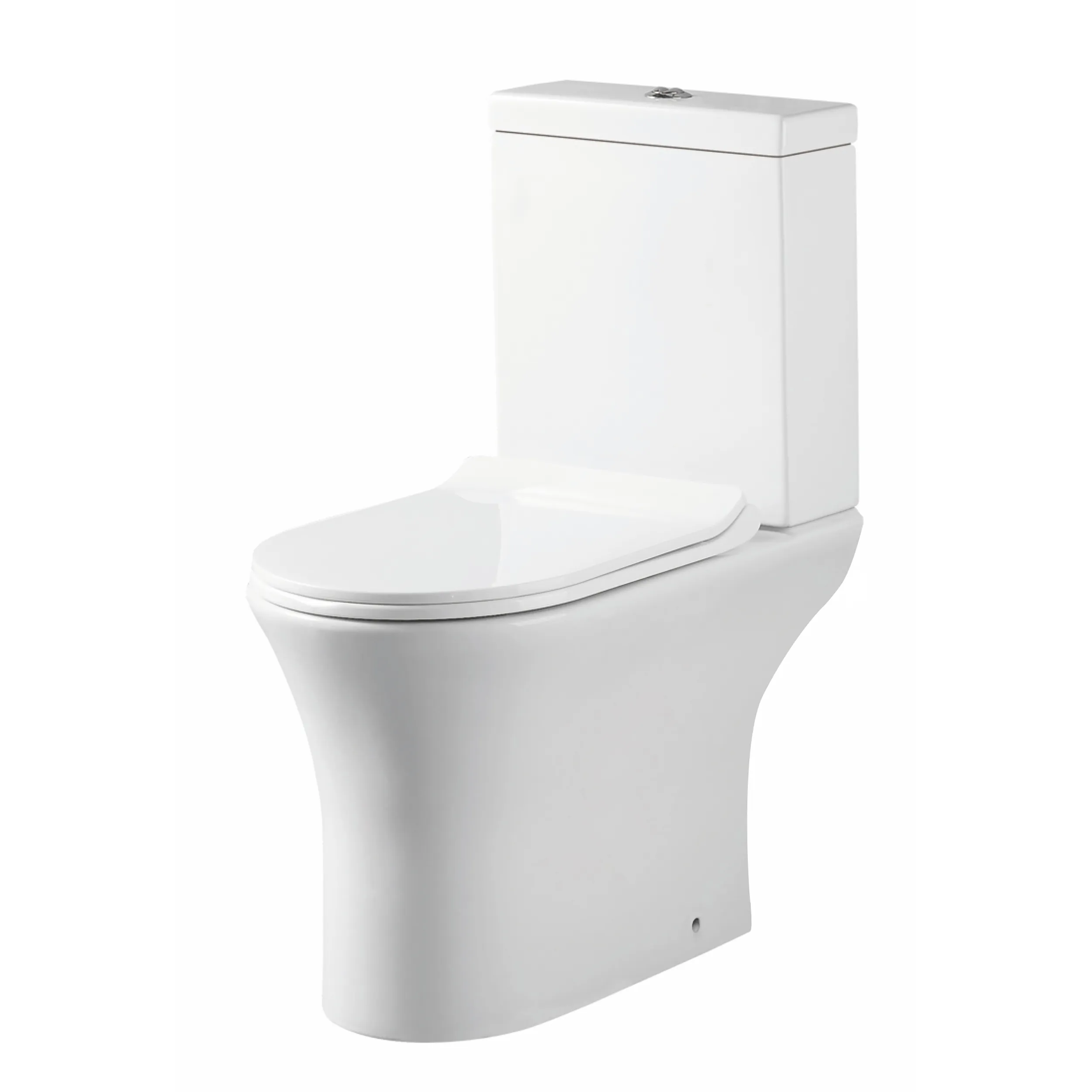 Scudo Deia Rimless Closed Back Complete WC - White