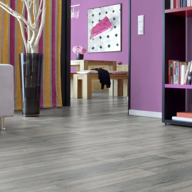 Kronotex Exquisite 8mm Pettersson Grey Oak Flooring D4765