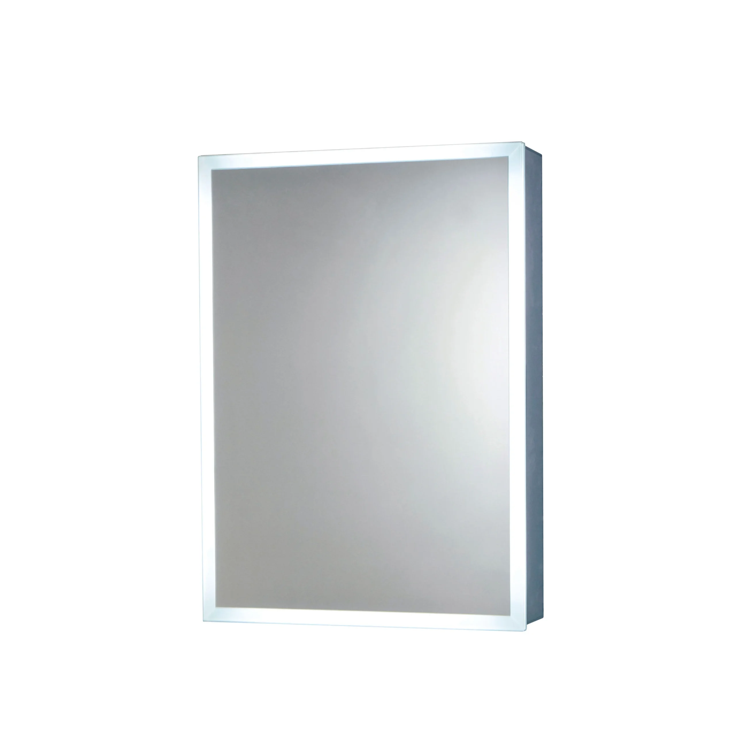 Scudo Mia 600mm x 700mm LED Mirror Cabinet w/ Demister Pad & Shaver Socket