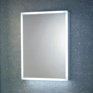 Scudo Mia 800mm x 700mm LED Mirror Cabinet w/ Demister Pad & Shaver Socket