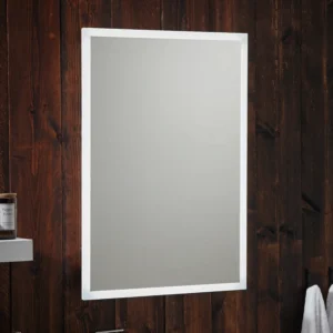 Scudo Mosca 500mm x 700mm LED Mirror w/ Demister Pad, Shaver Socket, & Bluetooth