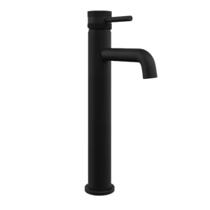 Scudo Core Tall Mono Basin Mixer - Black