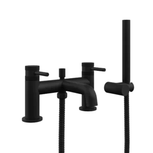 Scudo Core Bath Shower Mixer - Black