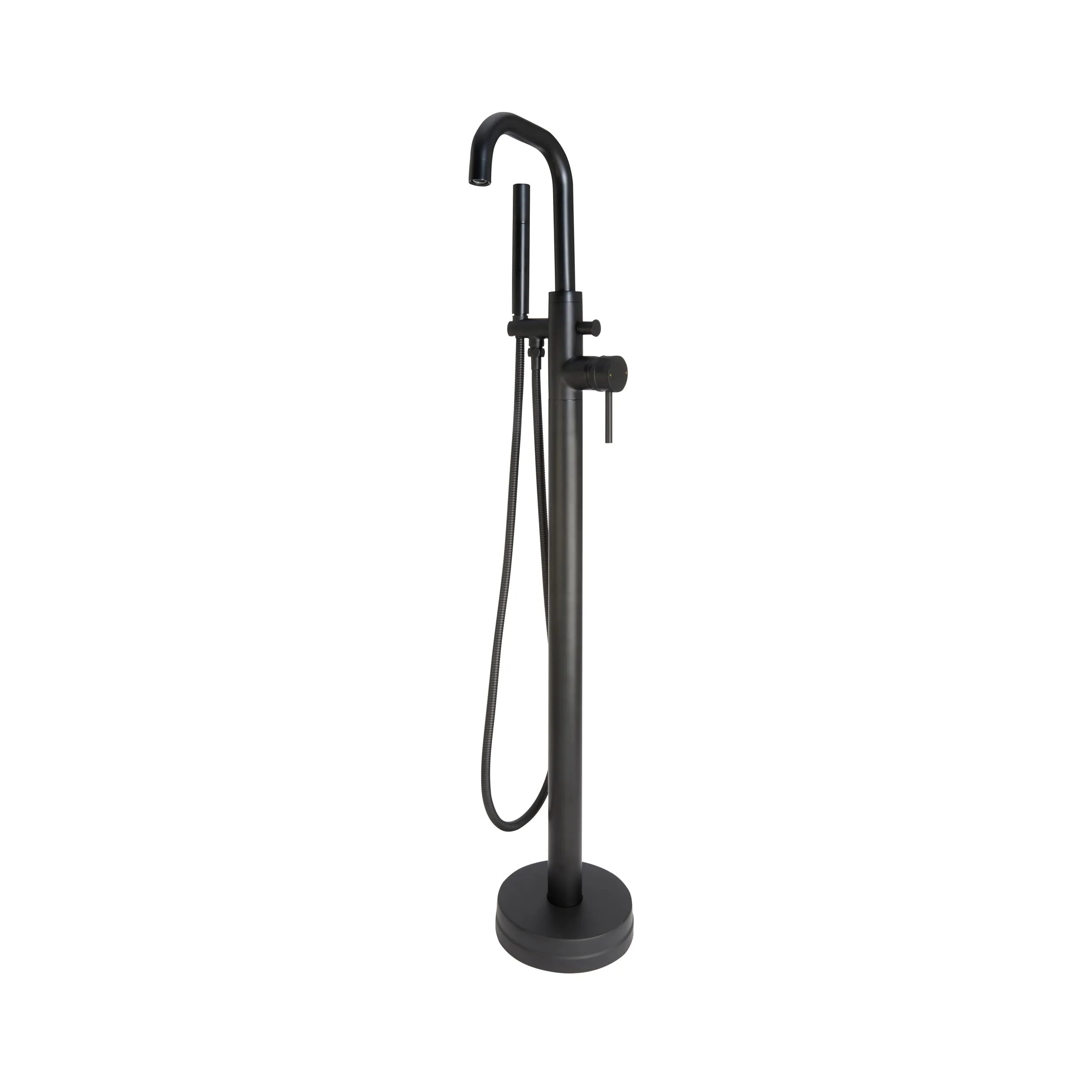 Scudo Core Freestanding Bath Shower Mixer - Black