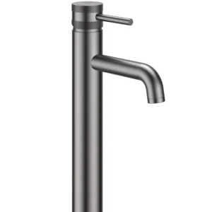 Scudo Core Tall Mono Basin Mixer - Gunmetal