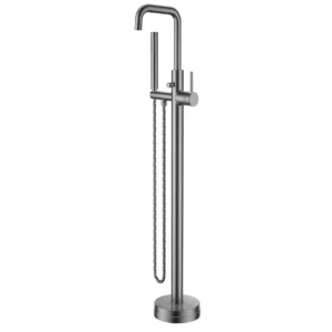 Scudo Core Freestanding Bath Shower Mixer - Gunmetal