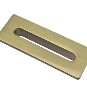 Scudo Chevron Rectangle Overflow Insert - Brass