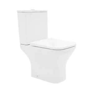 Scudo Porto Rimless Open Back Complete WC - White