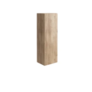 Scudo Ambience 300mm x 900mm x 250mm Wall Mounted Tall Boy Unit - Rustic Oak