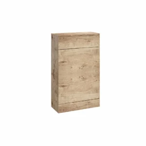 Scudo Ambience 500mm x 245mm x 828mm Floorstanding WC Unit - Rustic Oak