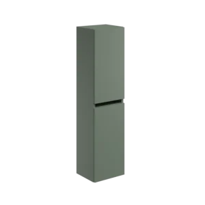 Scudo Aubrey 300mm x 1200mm x 265mm Wall Mounted Tall Boy Unit - Reed Green