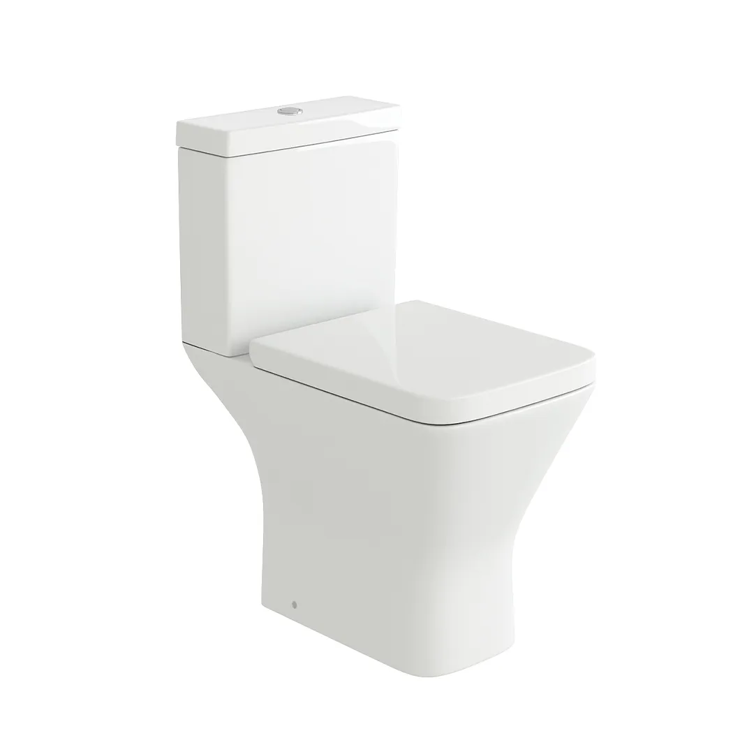 Scudo Porto Rimless Comfort Height CC Complete WC - White