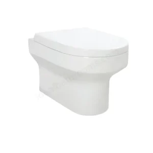 Scudo Spa Wall Hung Pan and Seat - White