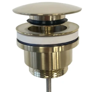 Universal Universal Basin Waste - Brushed Brass