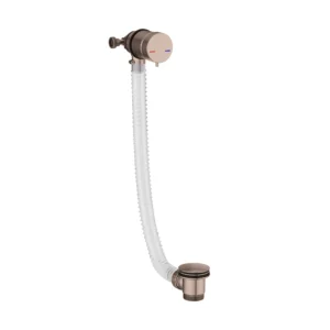 Scudo Bath Filler and Overflow - Bronze