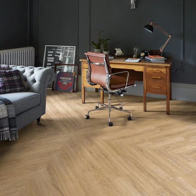 Polyflor Camaro PUR 2mm Glue Down LVT Sienna Oak 2248 - Image 3