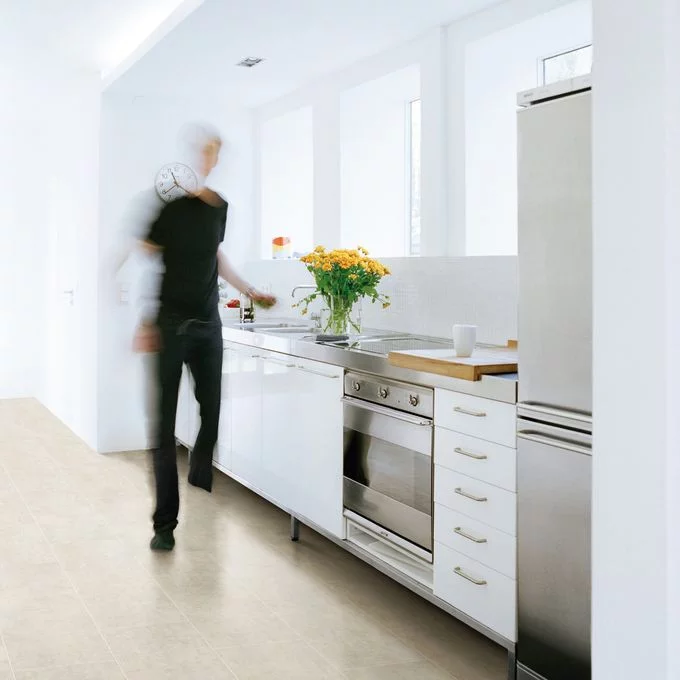 Polyflor Camaro PUR 2mm Glue Down LVT White Metalstone 2332 - Image 3