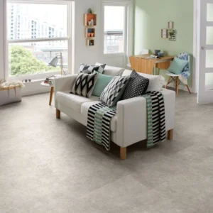 Polyflor Camaro PUR 2mm Glue Down LVT Burnished Concrete 2342