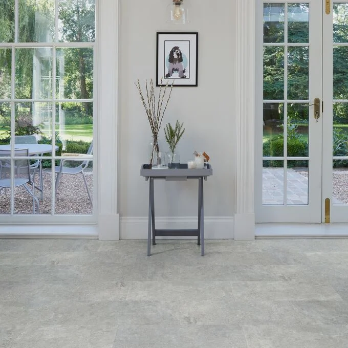 Polyflor Camaro PUR 2mm Glue Down LVT Tribeca Cement 2348 - Image 3