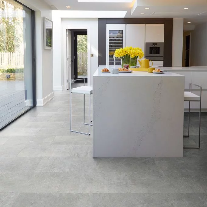 Polyflor Camaro Rigid Core PUR 5.5mm Click LVT Tribeca Cement 4151
