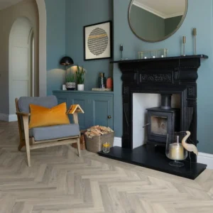 Polyflor Camaro PUR 2mm Glue Down LVT Westchester Oak Large Parquet LPQ2253