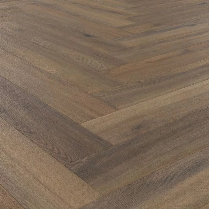 Polyflor Camaro Rigid Core PUR 5.5mm Click LVT Astoria Oak Herringbone RPQ4147 - Image 3