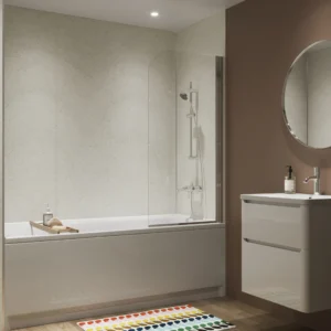 Showerwall Laminate Nuvola Terrazo SW83 2440 x 579 Proclick Ply