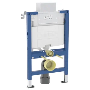 Geberit Duofix Alpha Element For Wall-Hung WC 82cm + Concealed Cistern 12cm - 6/3 Litres