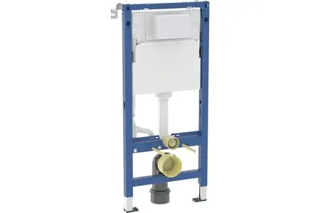 Geberit Duofix Alpha Element For Wall-Hung WC 112cm + Concealed Cistern 12cm - 6/3 Litres