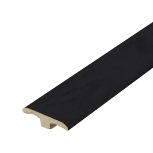 Laminate Connecting Profile Door Bar 12 x 45 x 1000mm - Black FC38
