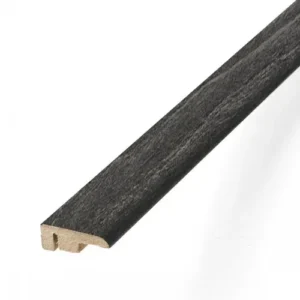Laminate End Profile Door Bar 11.5 x 33 x 1000mm - Dark Grey FC68