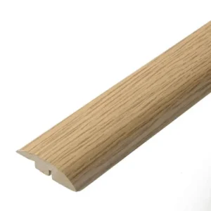 Laminate Adapting Profile Door Bar 12 x 45 x 1000mm - Light Oak FC15