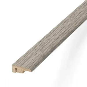 Laminate End Profile Door Bar 11.5 x 33 x 1000mm - Medium Grey FC55