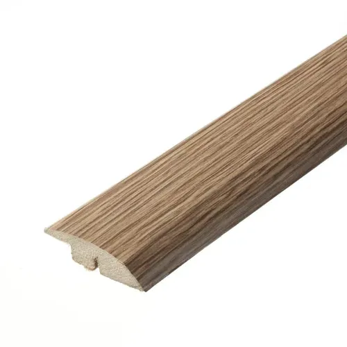 Laminate Adapting Profile Door Bar 12 x 45 x 1000mm - Medium Oak FC45