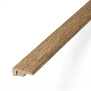 Laminate End Profile Door Bar 11.5 x 33 x 1000mm - Medium Oak FC45