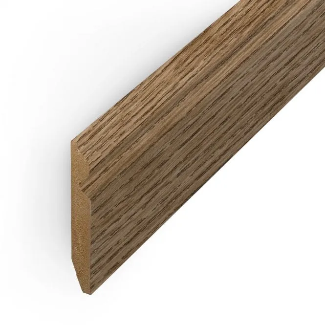 Laminate Skirting Board 116 x 15 x 2400mm - Medium Oak FC45