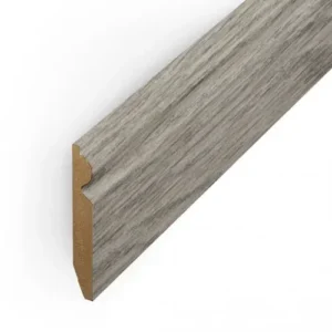 Laminate Skirting Board 116 x 15 x 2400mm - Medium Grey  FC55
