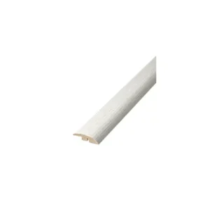Laminate Adapting Profile Door Bar 12 x 45 x 1000mm - Off White FC49