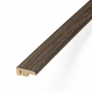 Laminate End Profile Door Bar 11.5 x 33 x 1000mm - Walnut FC47
