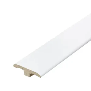 Laminate Connecting Profile Door Bar 12 x 45 x 1000mm - White FC14