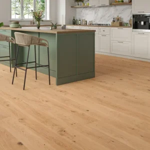 Wood Flooring Kent FSC Rustic Plank 1900 x 190 20/6mm Engineered Wood Flooring Brushed Natural Oak EFRP1919206-1