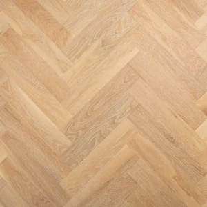 Wood Flooring Kent FSC Rustic Herringbone 350 x 70 10/2.5mm Engineered Wood Flooring Chalkwashed Oak EFRH1025-1