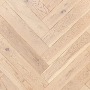 Wood Flooring Kent Select Herringbone 600 x 125 15/4mm Engineered Wood Flooring Clear Oak ESH154L-3