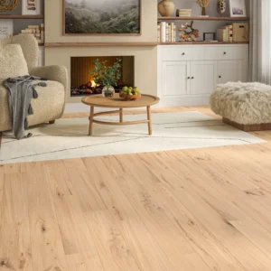 Wood Flooring Kent Rustic Plank RL x 150 14/3mm Engineered Wood Flooring Clear Veil Oak ERRL143M-1