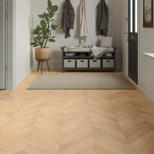 Wood Flooring Kent Select Chevron 510 x 90 14/3mm Engineered Wood Flooring Clearform Oak ESC143-4