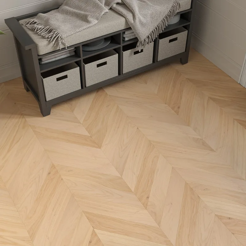 Wood Flooring Kent Select Chevron 510 x 90 14/3mm Engineered Wood Flooring Clearform Oak ESC143-4 - Image 3