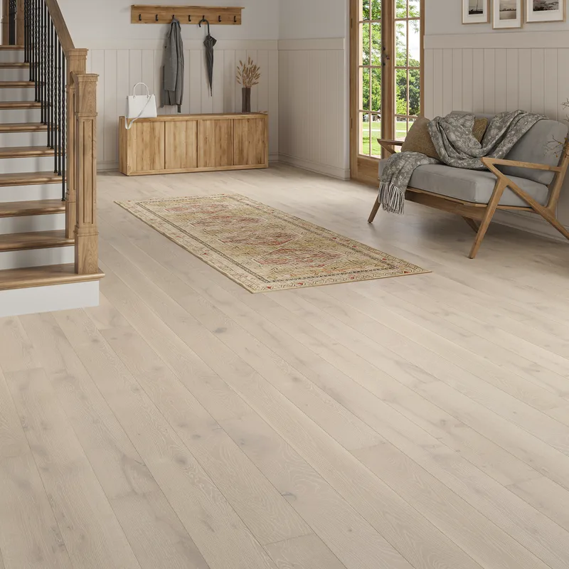 Wood Flooring Kent Rustic Plank 1900 x 150 14/3mm Engineered Wood Flooring Coastal White Oak ER1915143-1
