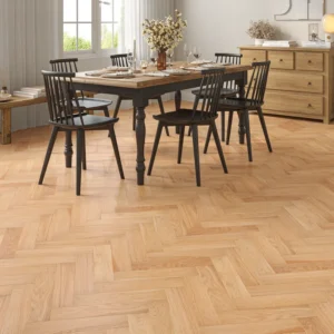 Wood Flooring Kent Select Herringbone 400 x 90 15/4mm Engineered Wood Flooring Courtyard Oak ESH154S-3