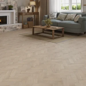 Wood Flooring Kent Select Herringbone 300 x 80 10/3mm Engineered Wood Flooring Drift Oak ESH103-6